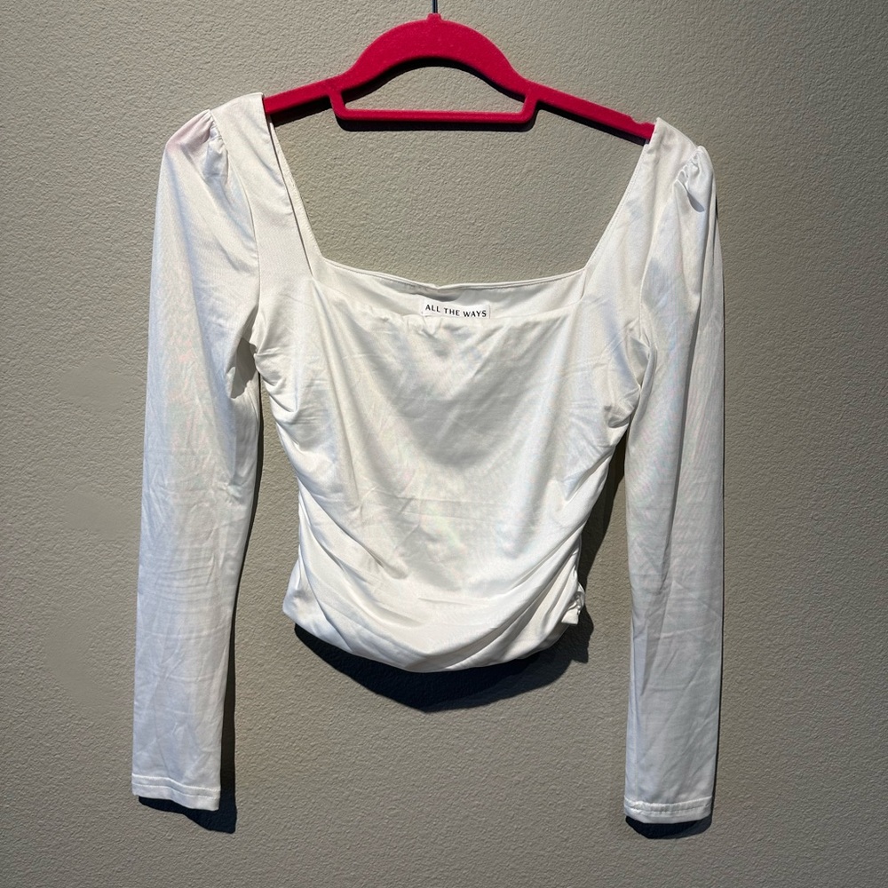 Revolve Square Neck Top